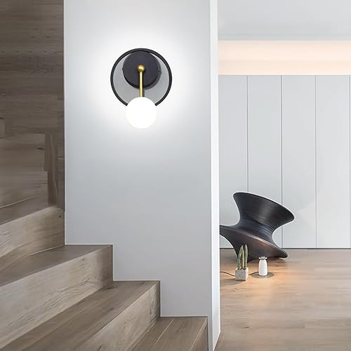Miniatura 5 de XEYOU Aplique de pared moderno de 18 W, iluminación LED para interiores, lámpara de pared creativa con forma de reloj, decoración de pared, para