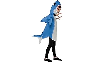 Spooktacular Kids Gray Shark Costume: Fin-tastic Halloween Treat!