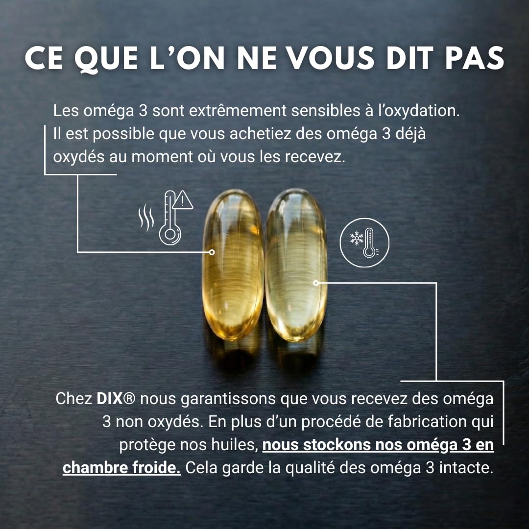 Oméga 3 EPAX® ✓ Poisson Sauvage de Norvège ✓ Haute Concentration 4000mg ✓ EPA-DHA ✓ Forme Triglycérides (TG) Ultra Assimilable ✓ 120 Gélules Fabriqué en France