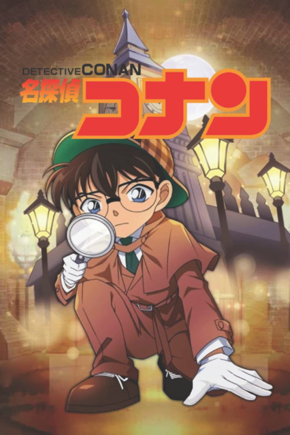 detective conan: Detective Conan's notebook/ Conan's character/ (6x9In - 110pages)