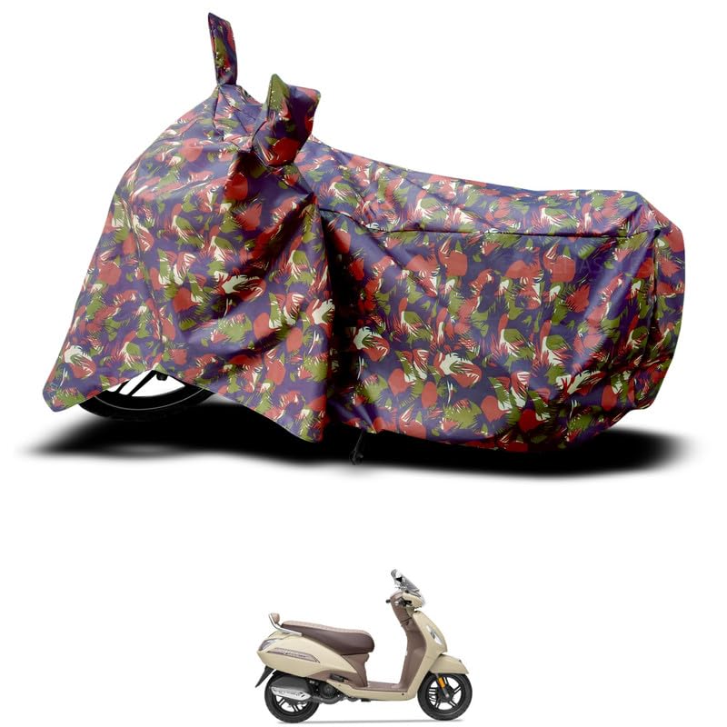 Image of SHAH BROTHERS Water Resistant Bike Cover Compatible for TVS Jupiter Classic Motorcycle /Bike Body Cover - Magic