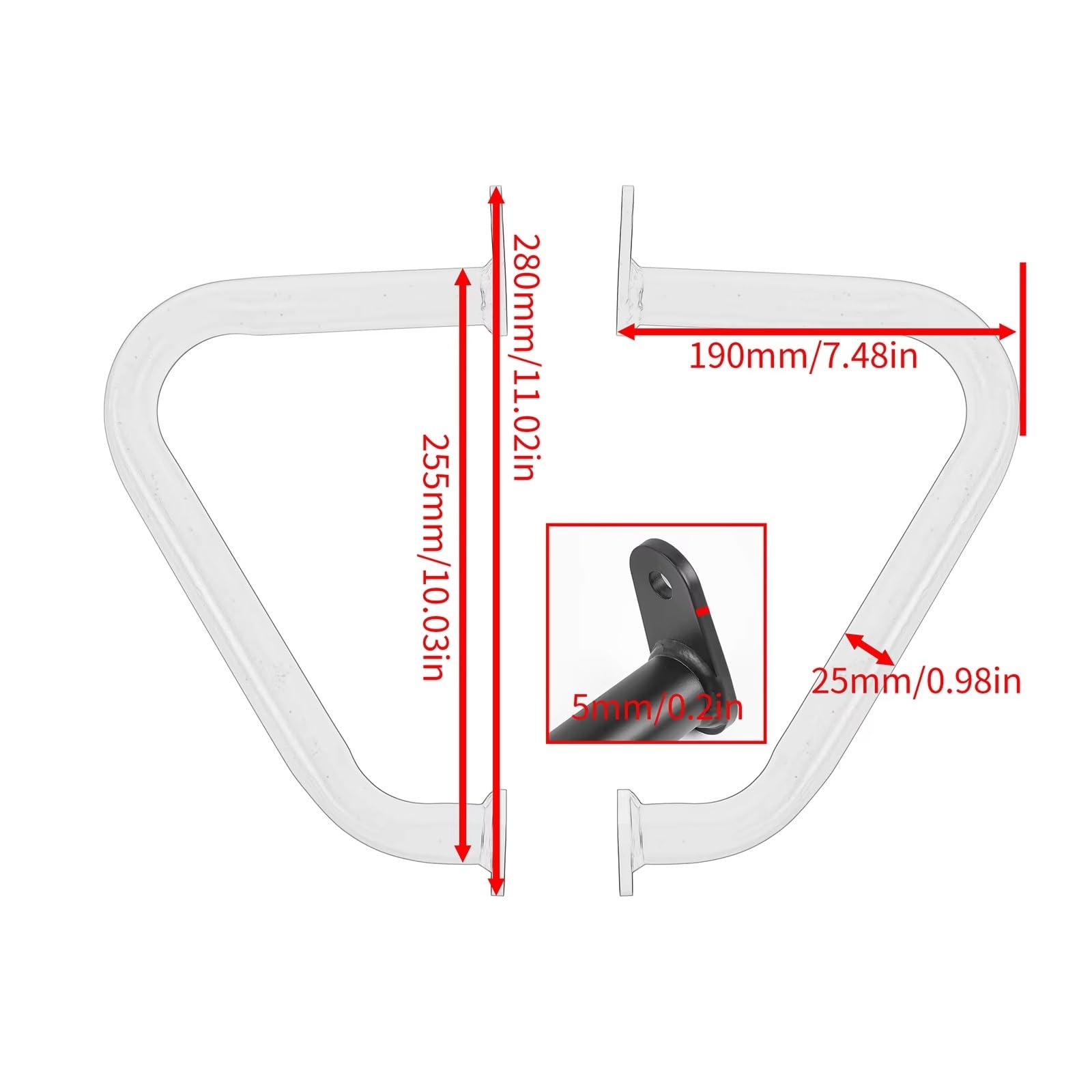 Paramotore Tubolare Per Triumph Per Speed ​​400 Per SCRAMBLER 400 X 2024 2025 Protezioni Paraurti Motore Barra Di Protezione Motorcycle motore Paraurti