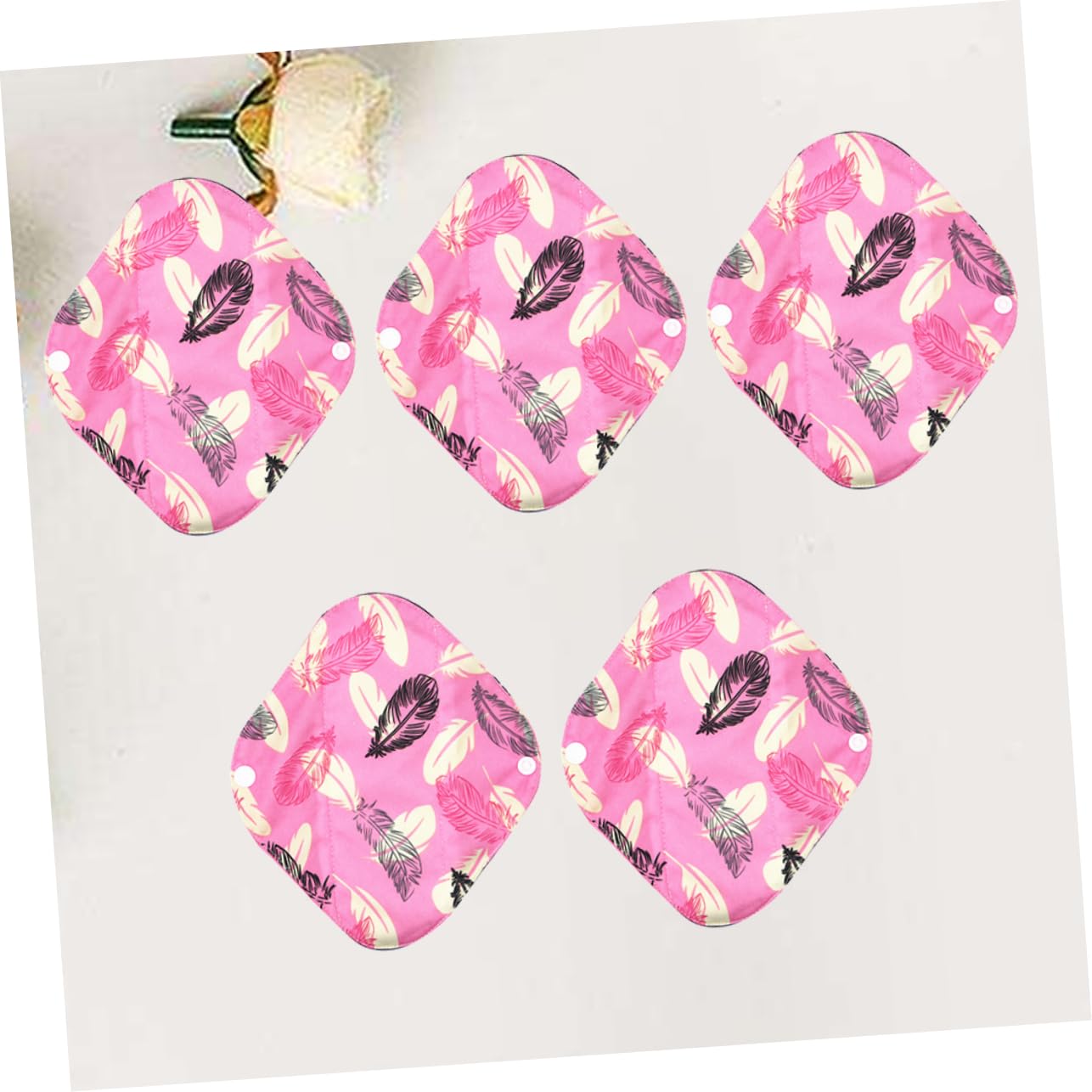 VALICLUD 3 Set Assorbenti Mestruali Riutilizzabili Lavabili Fibra Design Pratico E Comfort Per Donne 5 Pezzi*3