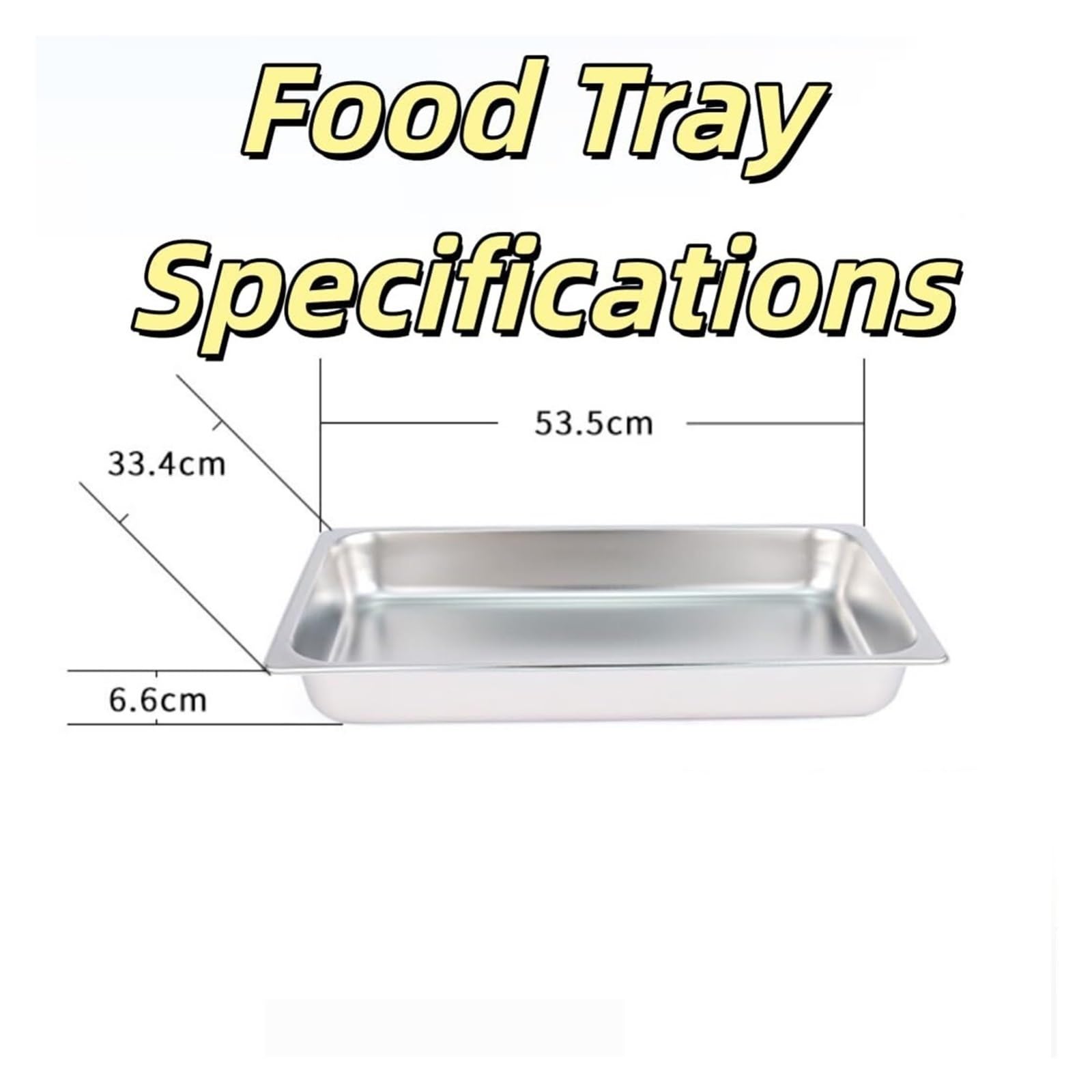 Set scaldavivande e scalda Buffet rettangolari da 9 Litri | Con scaldavivande elettrico in acciaio inossidabile lucidato a specchio, perfetto for le feste(Silver)