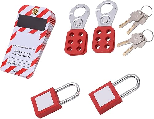 Kit de etiquetado eléctrico de bloqueo del interruptor, kit de etiquetado de bloqueo, kit de etiquetado de bloqueo eléctrico, cerrojo de seguridad,