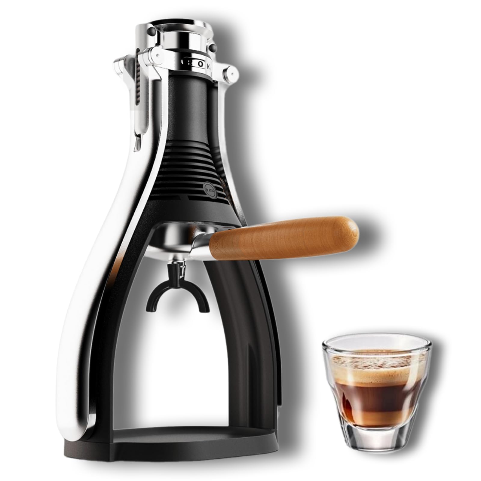Ręczne ekspresy do kawy Expresso, przenośny ekspres do espresso, wysoka integralność ekstrakcji, łatwy do przenoszenia i oszczędzający pracę, do podróży, na kemping, do biura, domu