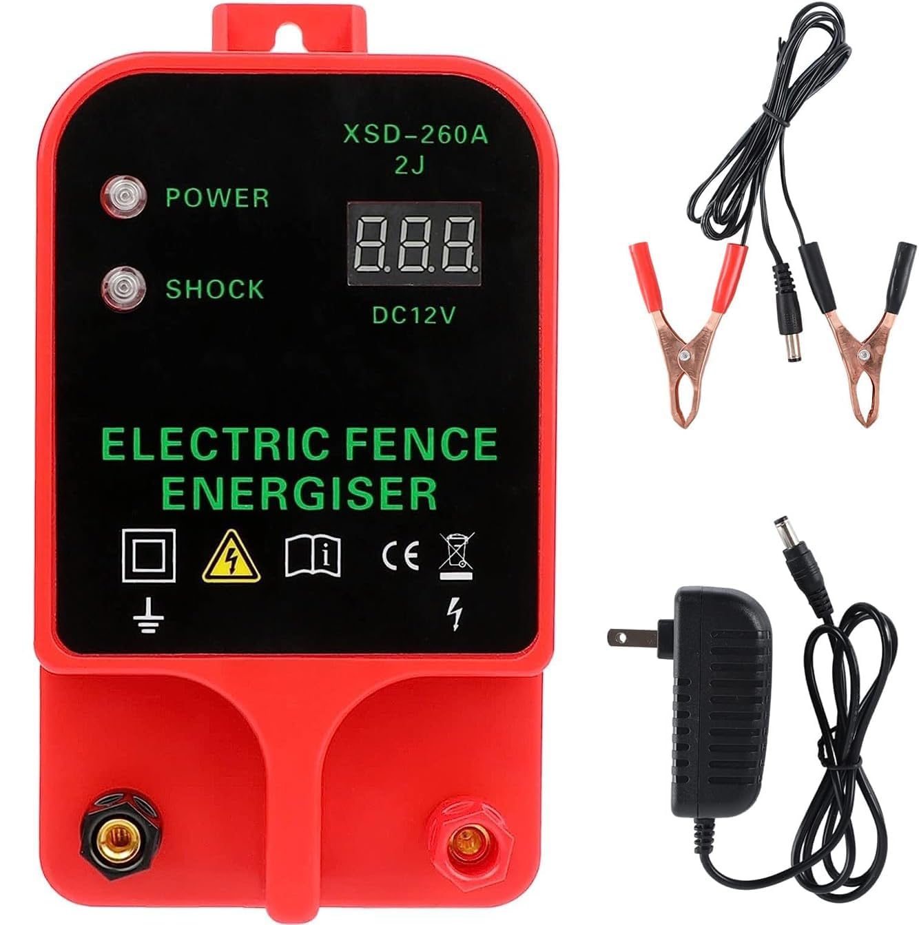 Electric Fence Charger for Livestock 10KM Electric Fence