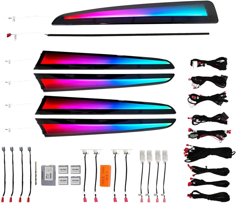 64 Color for 2010-2018 Q5 Gradient Active Ambient Lighting Atmosphere Light