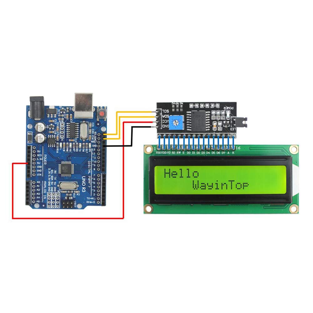Amazon.co.jp: WayinTop 1602 LCD ディスプレイモジュール 16×2