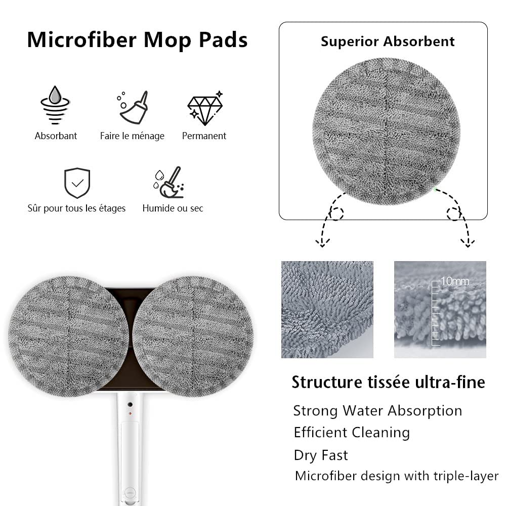 Panno Per Mocio Elettrico Da 12 Pezzi Per Aspirapolvere Dyson V11 V10 V15 V8 V7 Mocio Non Incluso 91593242