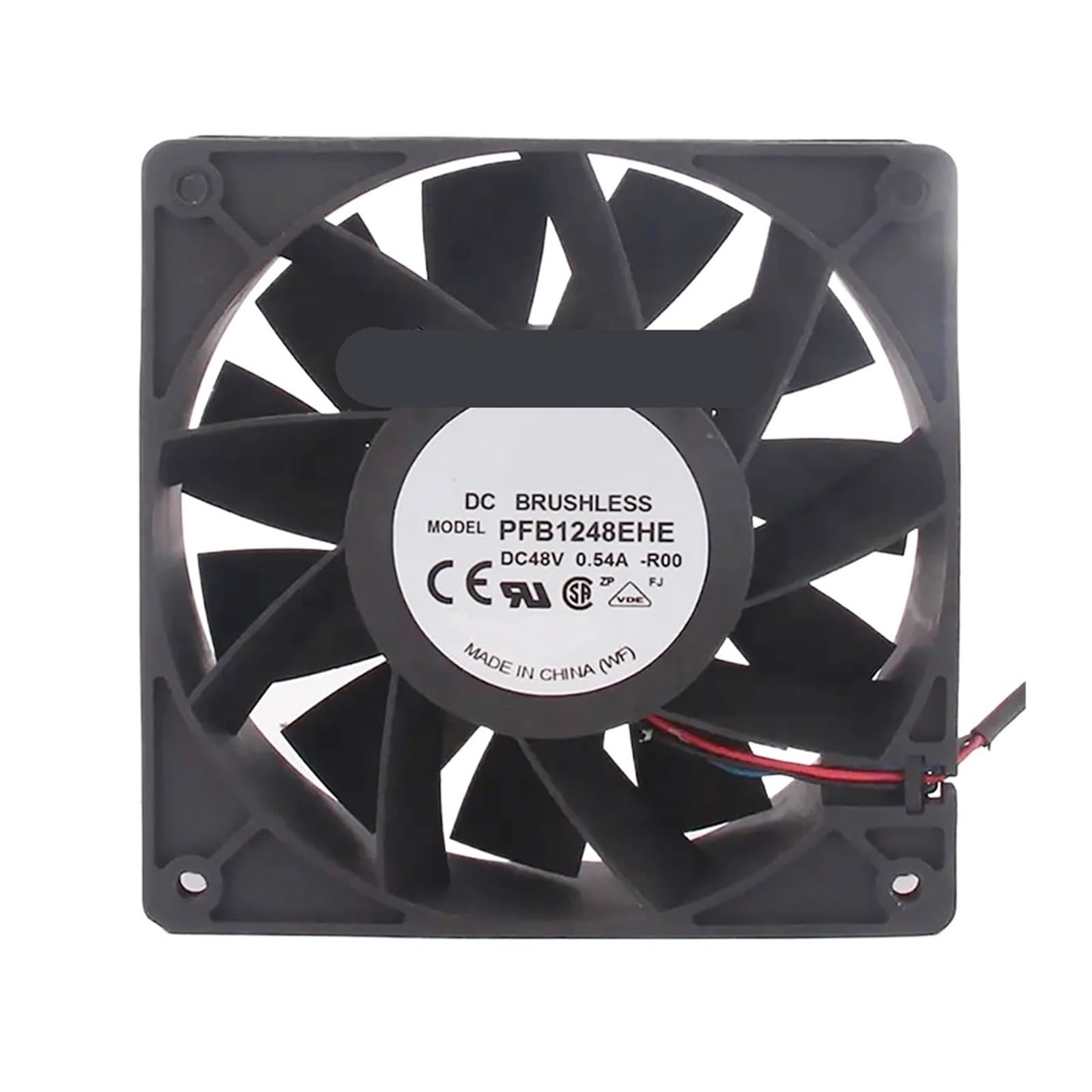 YLPWKMVZ Inverter Cabinet cooling radiator PFB1248EHE 48VDC 0.54A 120 * 120 * 38mm
