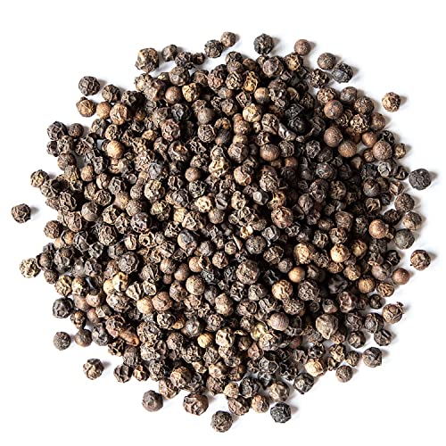 Organic Black Pepper, 14 Pounds - Whole Dried Peppercorns, Non-Gmo, Kosher, Vegan, Bulk, Great For Spicing And Seasoning, Perfect For Grinder Refill #TOP2