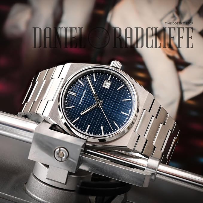 Image of Mister Empire Analog Wrist Watch for Men, Stainless Steel, Black /White Dial, DRM PE-11
