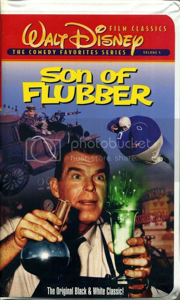 Son of Flubber VHS film Disney vintage collection magnétoscope salon