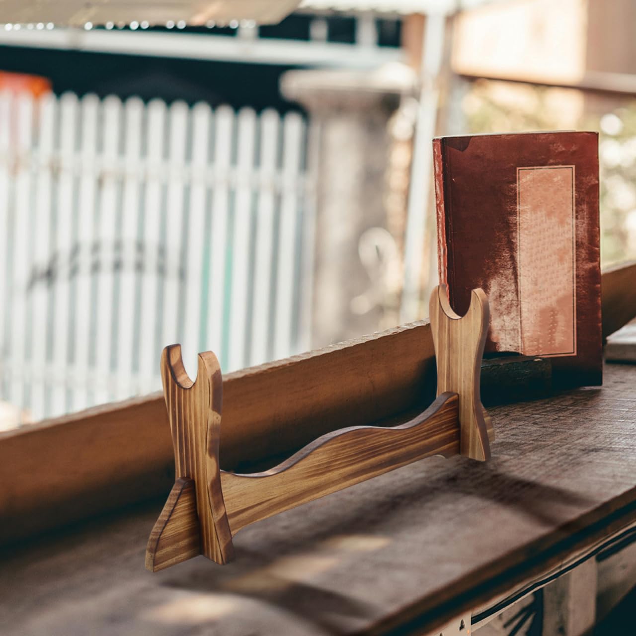 Kichvoe Schwertständer Aus Holz Schwerter-Präsentationsständer Für Haushaltsschwerter -Organizer Zur Aufbewahrung Und Präsentation Für Wohnzimmer Schlafzimmer Arbeitszimmer 14.76 X 5.91 X 2.76 in