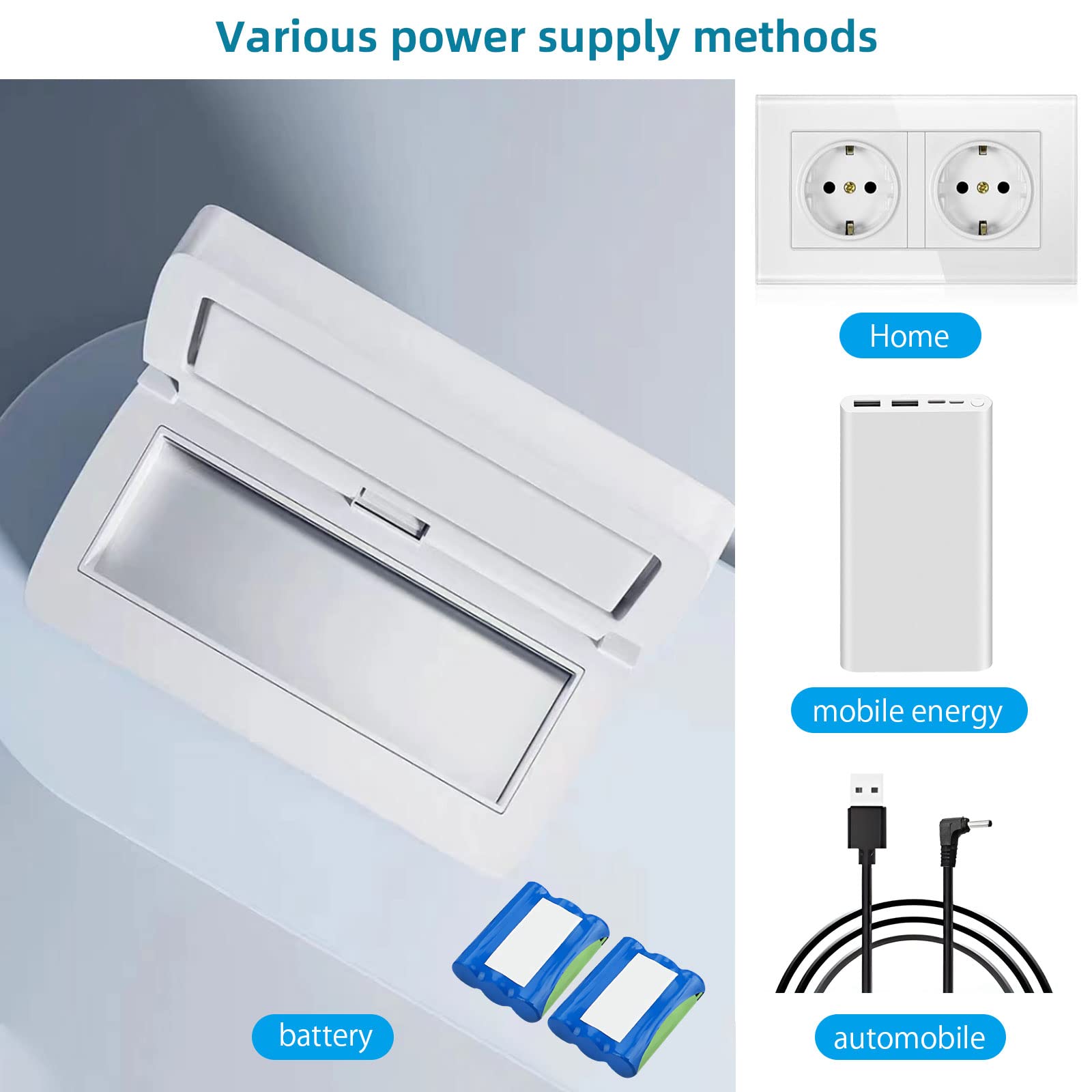 Mini USB Refrigerador de medicamentos y Enfriador de insulina para Almacenamiento de medicamentos para diabéticos, termostato de 2-8 ℃ Refrigerador de medicamentos Doublebattery