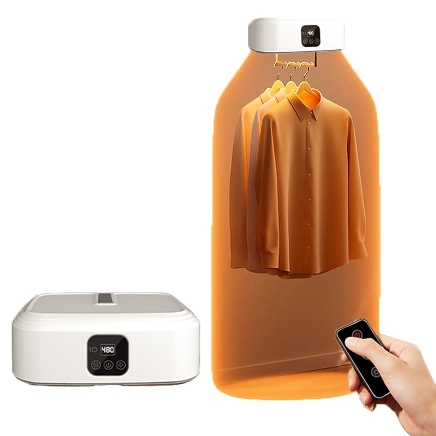 Clothes Steamer Mojoco - Compact Clothes Dryer For Apartments/RV (22lb Capacity, UV Clean) Portable Dryer