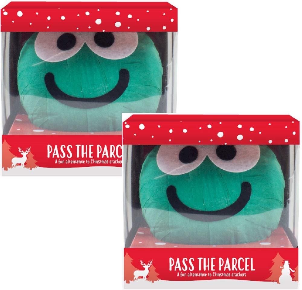 Christmas Sprout 2X Pass The Parcel Brussels Sprout,Snowman Gift Family Game 24 Prizes (Sprout 2X)