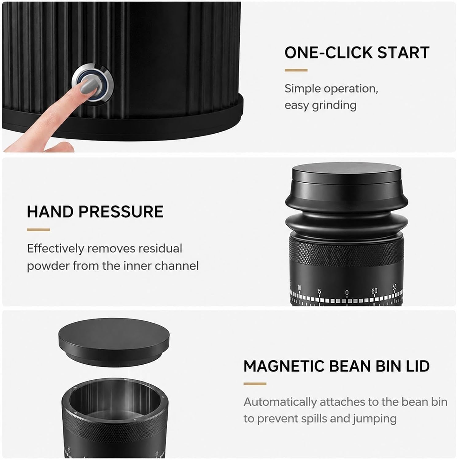 Electric Coffee Grinder, Burr Coffee Grinder