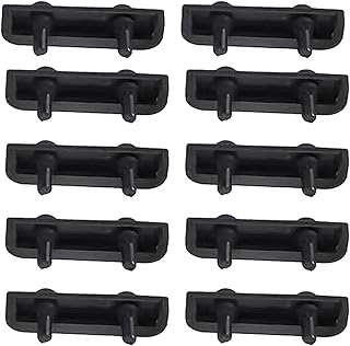 10 Pcs Air Fryer Rubber Bumpers, Anti-Scratch Protective Cover for Air Fryer Tray Air Fryer Tray Rubber Replacements Accessories (Strip)