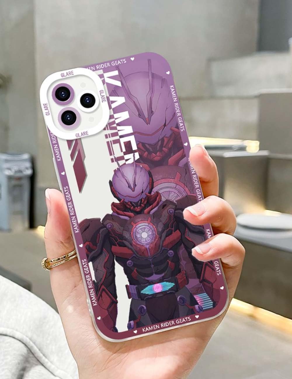 Amazon.com: Lucanoryz Kamn Rider Geats Cool Phone Case Multi-Model