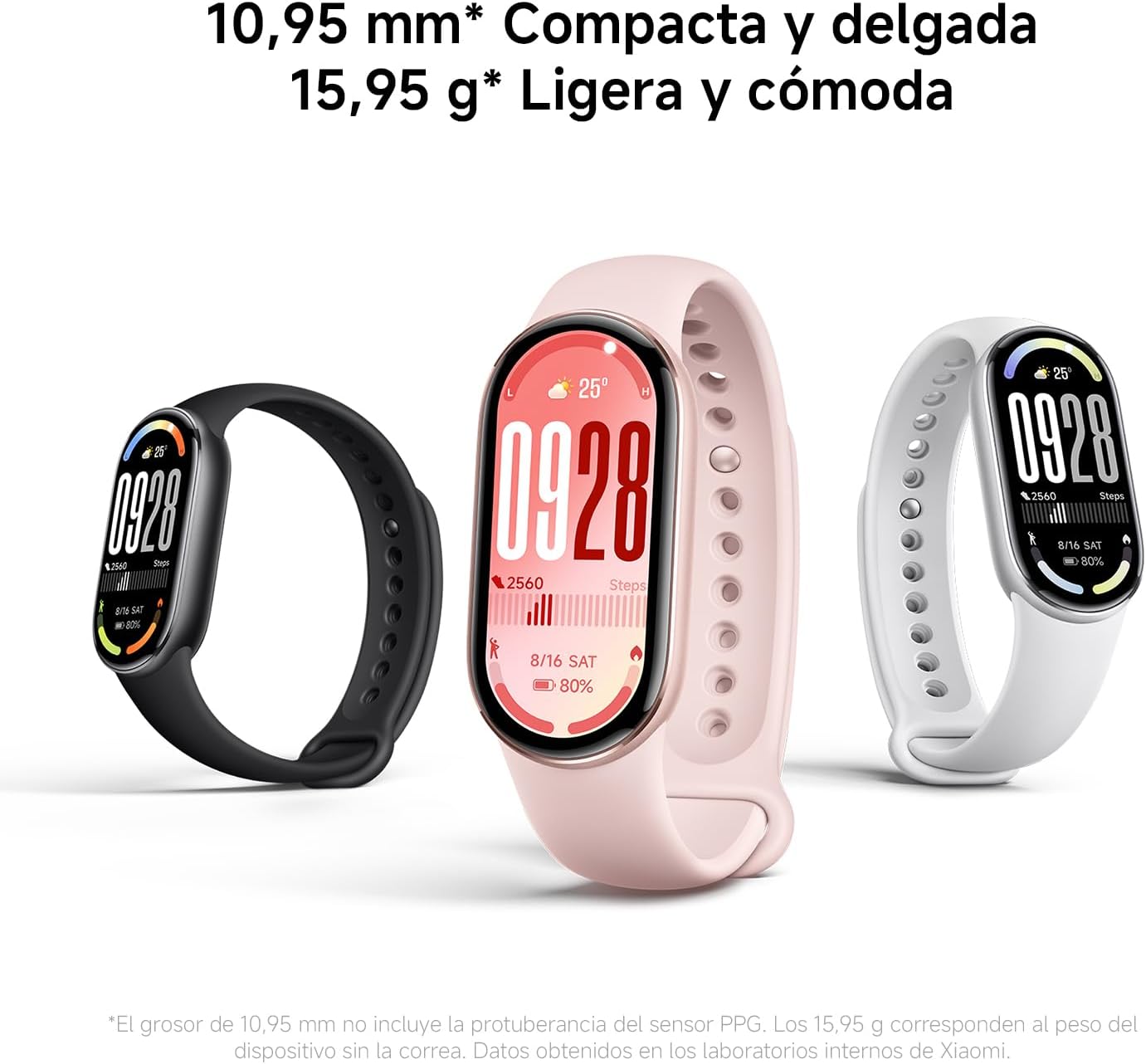 Xiaomi Smartband 10 - Modos deportivos