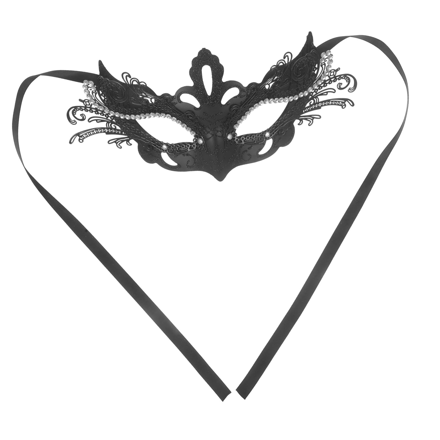 Healvian 4 Pezzi Maschera Decorativa Metallo per Halloween e Maschera Cosplay con Adatta per Matrimonio e Spettacoli Teatrali