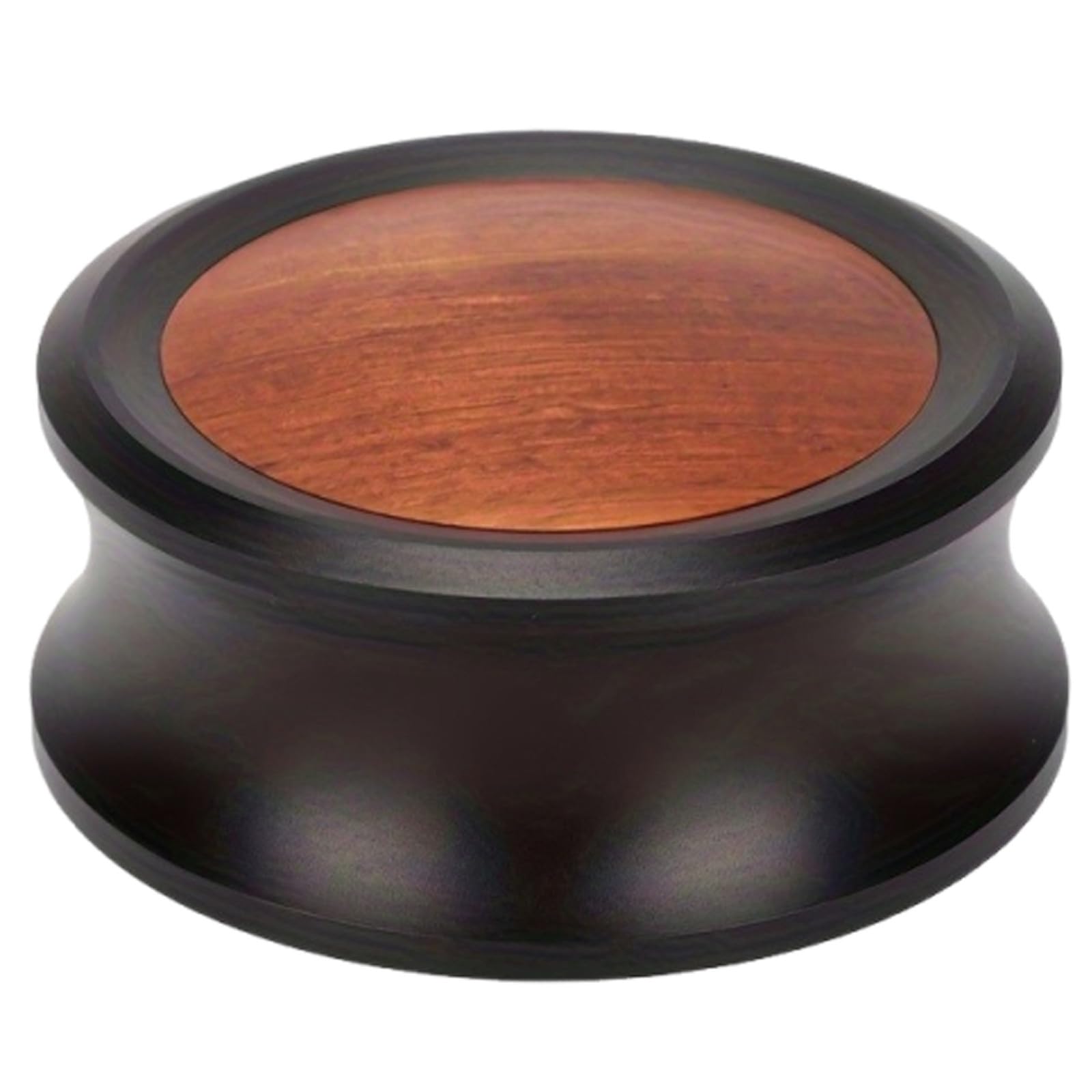 ibasenice Stabilizzatore per Piatto in Alluminio e Legno Distribuzione Uniforme della Pressione per Vinile per Feste Musicali