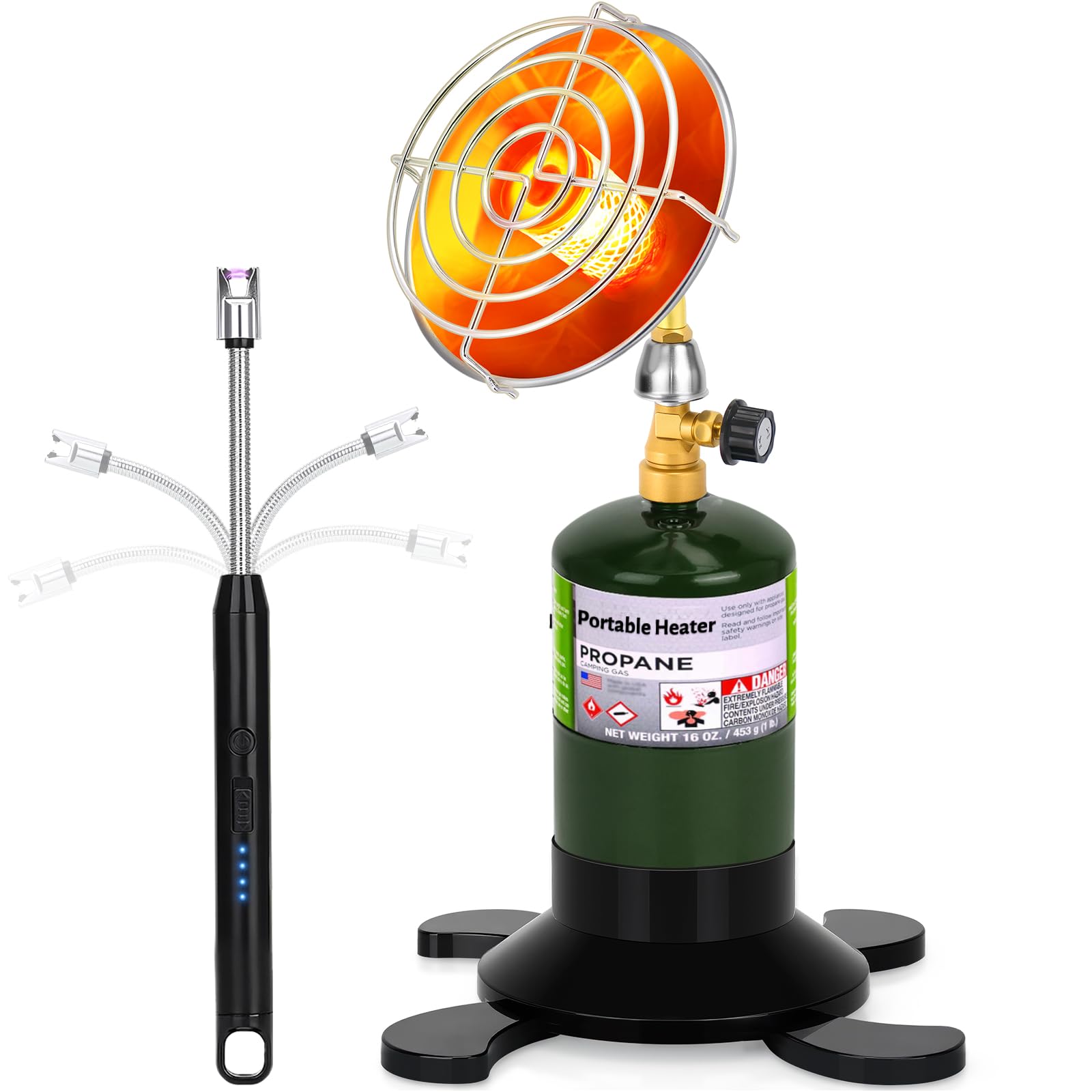 Portable Propane Heater - Camping & Outdoor Use -9 Portable Propane Heater - Camping & Outdoor Use -9