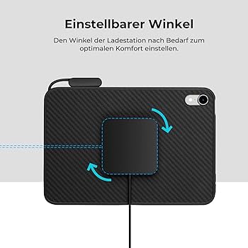 PITAKA Case for iPad Mini 6 2021, Magnetic Rechargeable Protective