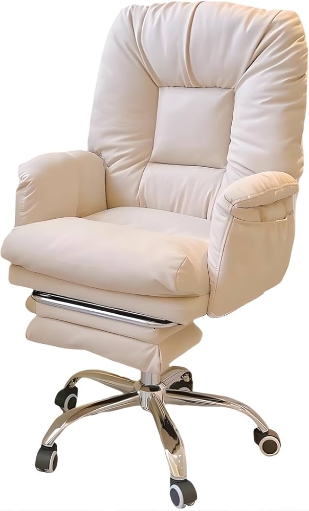 Amazon | BERUFURA リクライニングチェア 1人掛け 360度回転 座面昇降