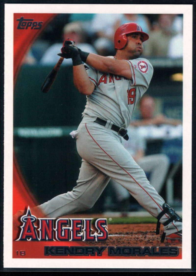 Baseball MLB 2010 Topps #173 Kendrys Morales Angels