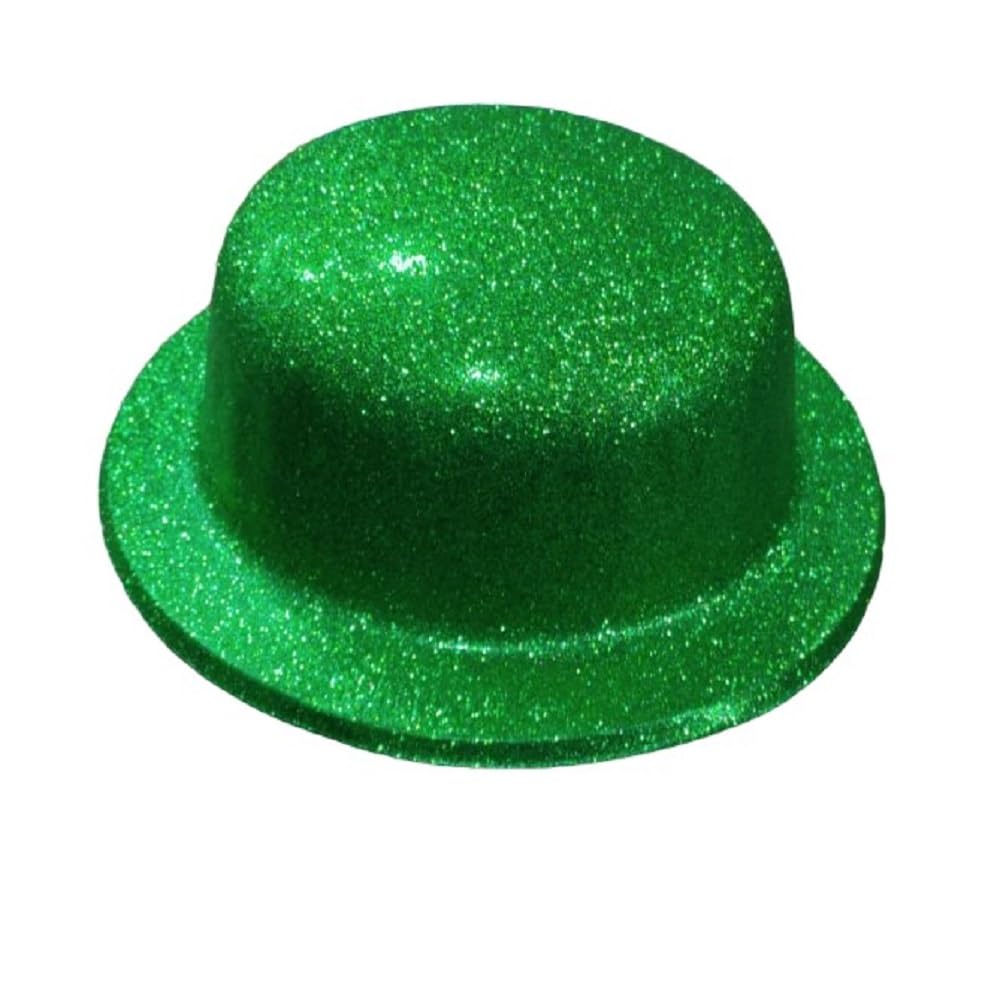 Party Crave Shimmer Hat/Party Fancy Hat/Bowler Glitter Hat For Men/Women/Kids/Teens/Adults & Suitable For Theme Birthday Parties & Many Occasion (24pc packing, Green) (B0D5VDWHKL) Amazon Price History, Amazon Price Tracker