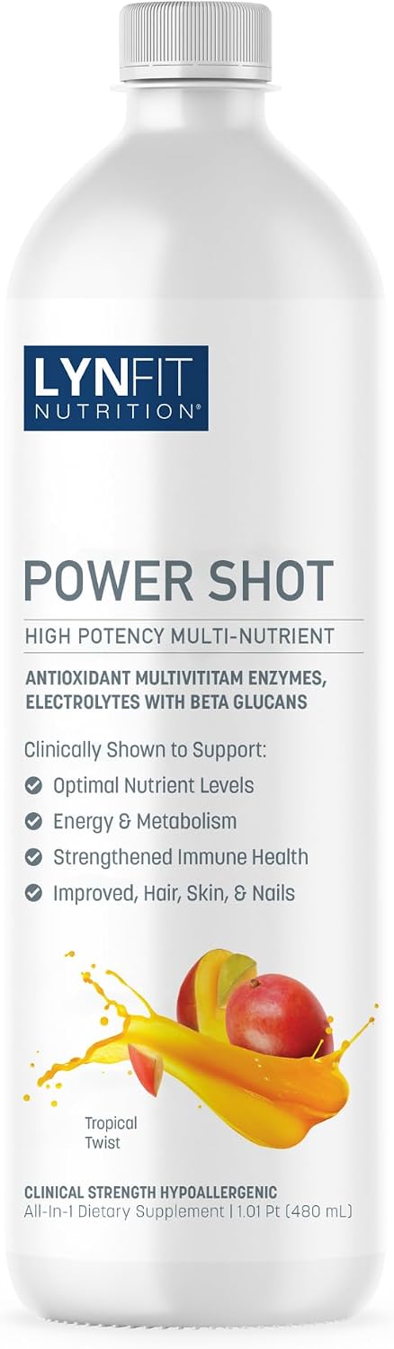 Daily Power Shot Energizing Liquid Multivitamin Mineral - 1.01 Pint