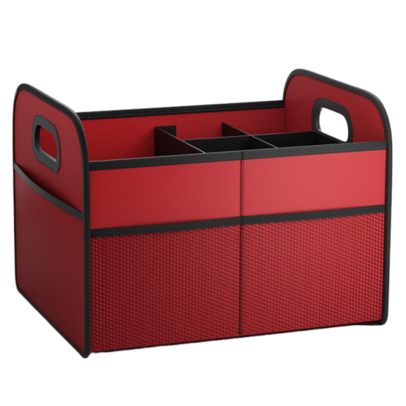 Organizzatore Bagagliaio Auto Organizzatore Bagagliaio Auto Pieghevole | Contenitore 30L Impermeabile Antiscivolo con Maniglie per Spuntini Picnic Campeggio Frutta Verdura