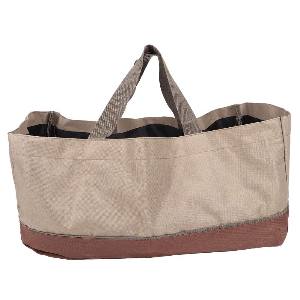Canvas Firewood Log Carrier, Portable Large Capacity Oxford Cloth Logs Carrier Bag