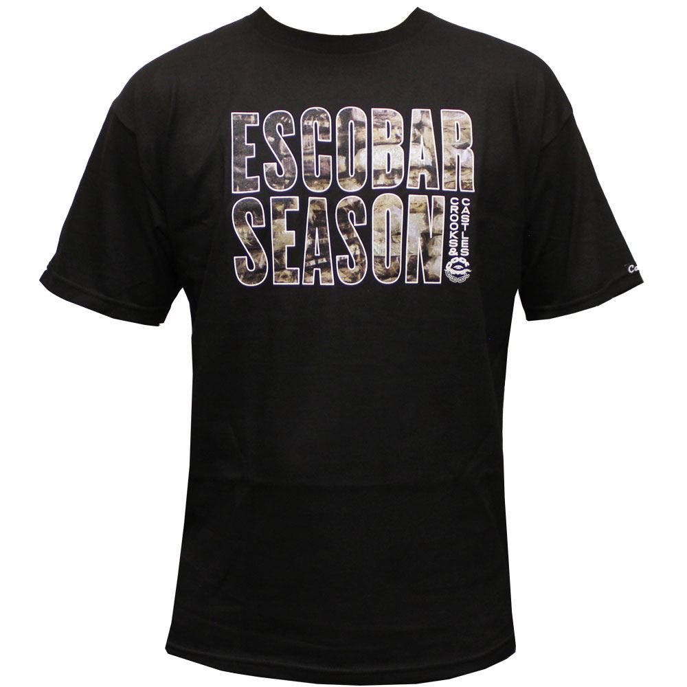 Crooks & CastlesEscobar Season T-Shirt Black