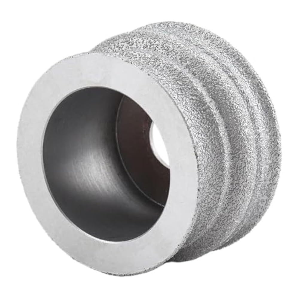 Diamond Segment Grinding Wheel 1PC 75mm Vacuum Brazed Diamond Profile Grinding Wheel for Vacuum Brazed Diamond Tool