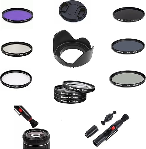 SF12 3.031 in lente cámara accesorios paquete paquete filtro UV CPL FLD ND primer plano parasol de lente para Samyang 1.969 in T1.5 VDSLR AS UMC