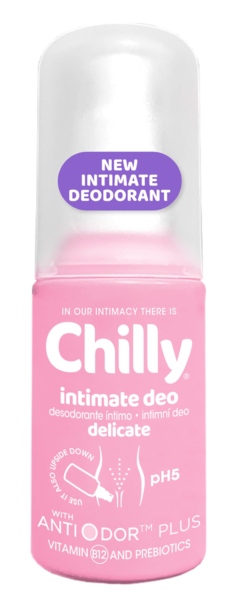 Desodorante íntimo en pulverizador Chilly delicado 50 ml