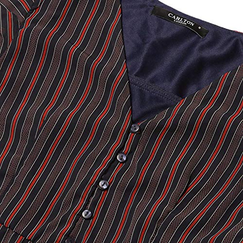 Image of Carlton London Women's Striped Regular Fit Blouse