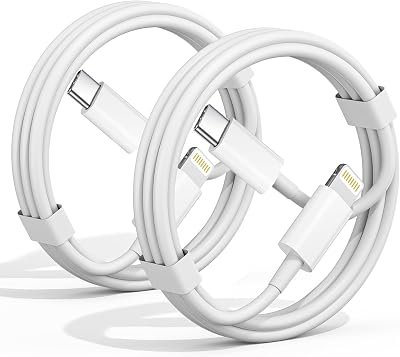 USB C to Lightning Cable 3FT [Apple MFi Certified] iPhone Fast Charger Type C to Lightning Cable for iPhone 14 13 12 11 Pro Max Xr Xs 8 7 6 Plus SE (2Pack)