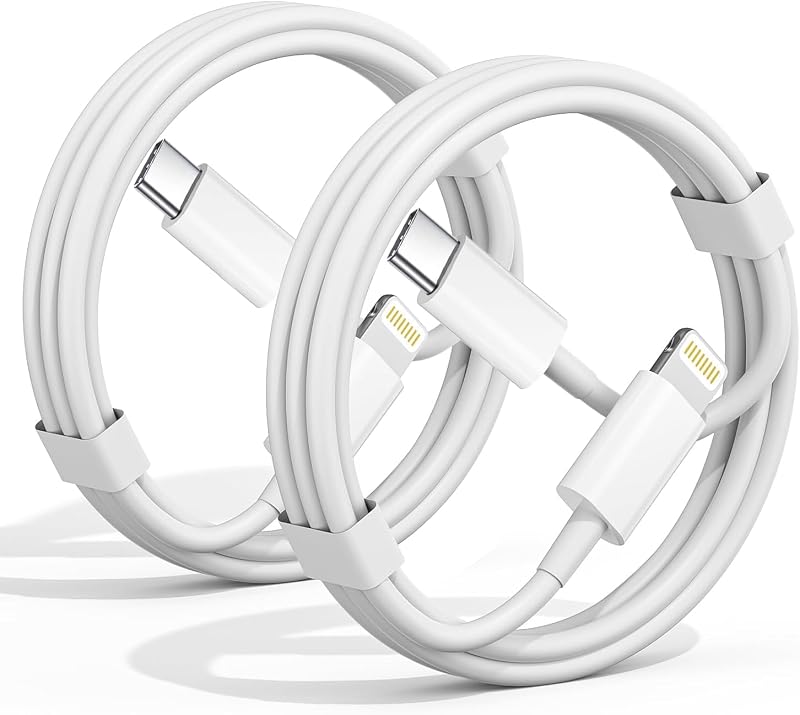 USB C to Lightning Cable 3FT [Apple MFi Certified] 2Pack | iPhone Fast Charger Type C to Lightning Cable for iPhone 14 13 12 11 Pro Max Xr Xs 8 7 6 Plus SE