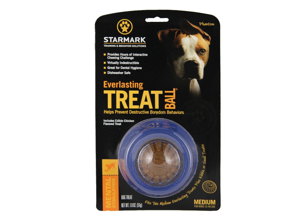 Starmark Everlasting Treat Ball Medium with 1 treat