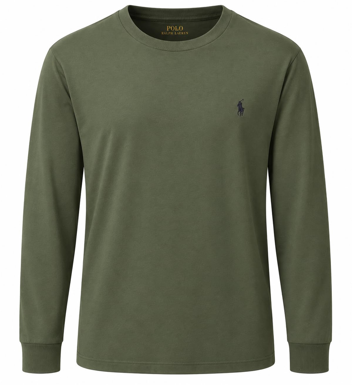 Mens Classic Fit Soft Touch Long-Sleeve Tee