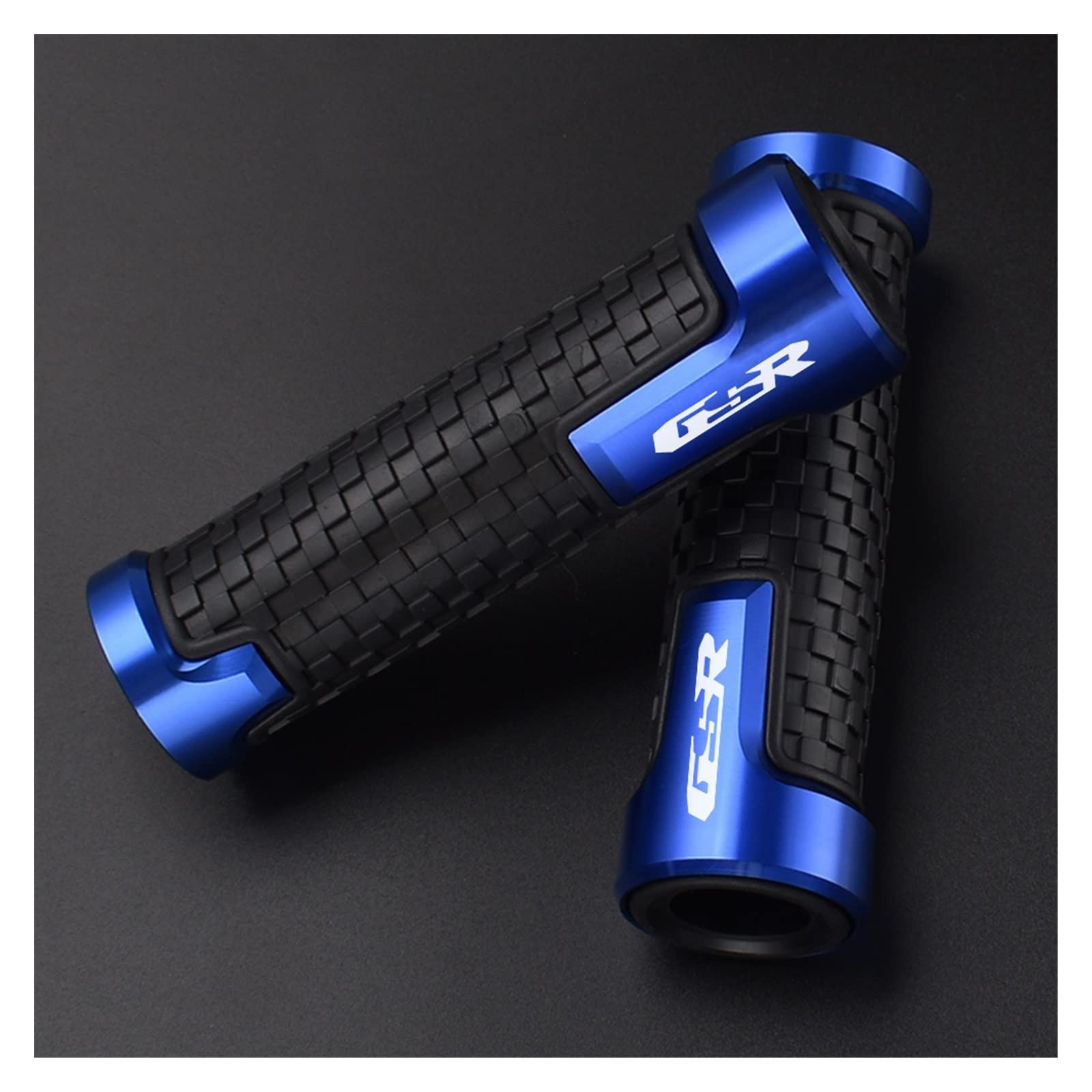 Poignée pour Suzuki GSR 600 et 400 Bleue : Revêtement de Guidon Moto 2006-2012
