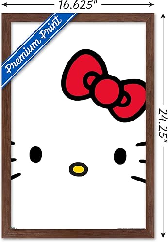 Vista 23 de Trends International Hello Kitty and Friends: 21 Over The Top - Póster de pared de Hello Kitty, 34 pulgadas de largo x 22.4 pulgadas, versión