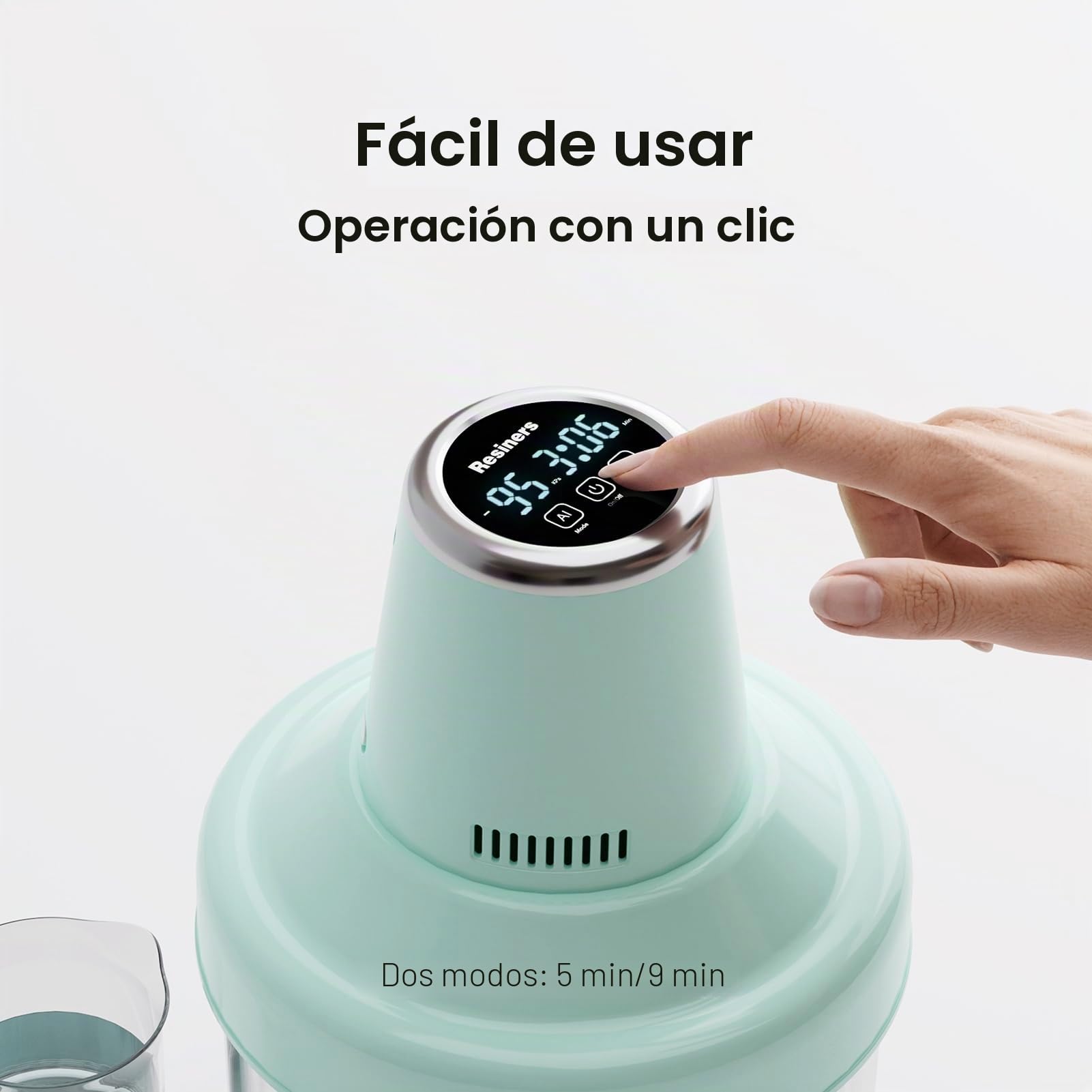 Resiners Eliminador de Burbujas de Resina, Elimina rápidamente Las Burbujas en 9 Minutos, cámara de desgasificación al vacío de 95 kPa, máquina sin Aire de Resina epoxi para Manualidades