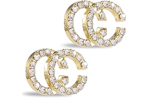 CC Stud Earrings: Timeless Elegance for Women
