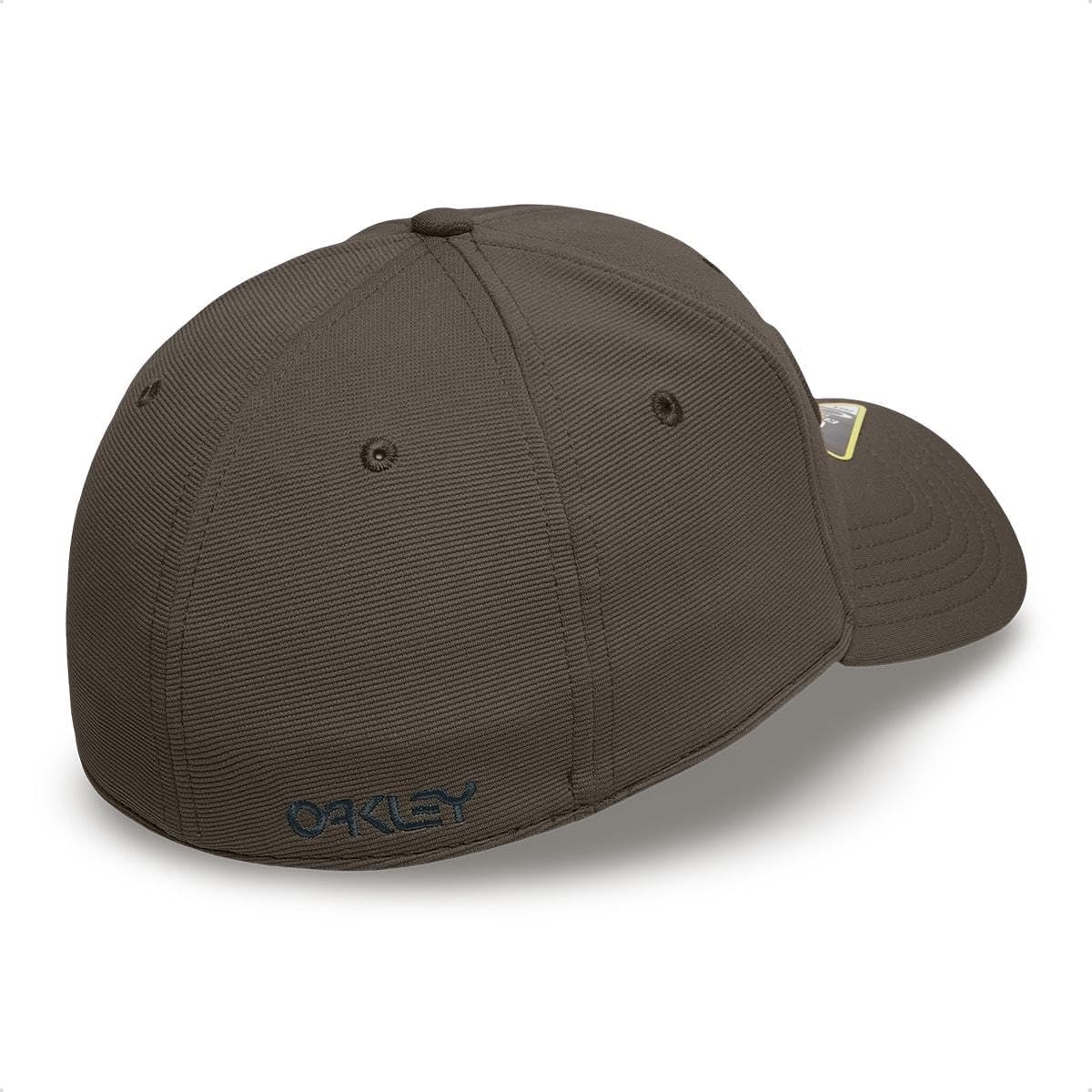 Oakley Mens 6 Panel Stretch Hat Embossed